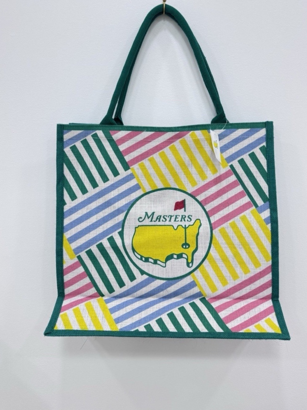 2026 Masters Tournament BskWeave Jute Tote Bag!!🔥🔥🔥
